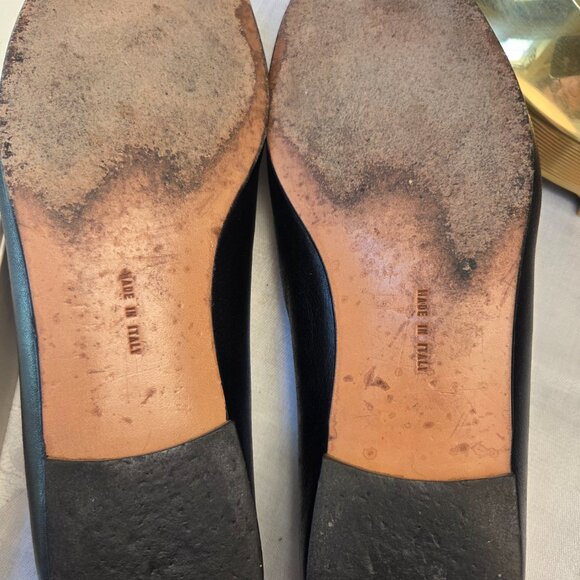 Ferragamo 3 tone flats brass buckle - Picture 11 of 14